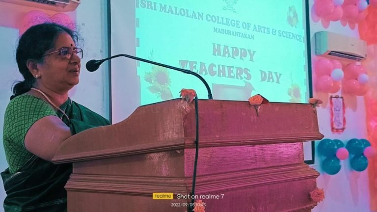 Teachers day was celebrated on 5 th sept 2022