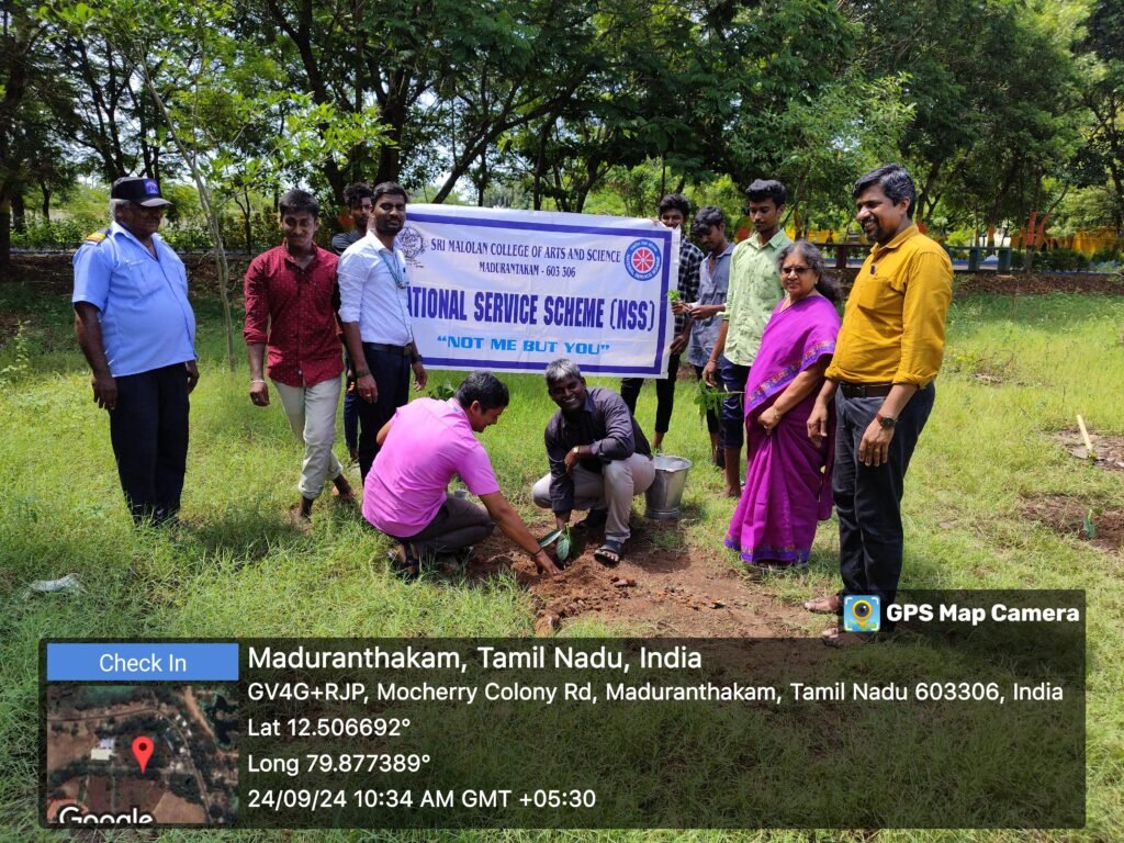 NSS Day Celebrated with Tree Plantation Program Promoting Environmental Responsibility