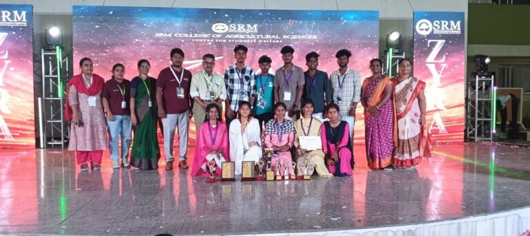 Participation and Achievements at ZYRA’25 – Intercollegiate Cultural Fest