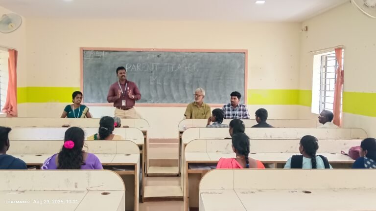 Parent-Teacher Meeting – Department of Physics with CA