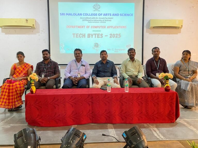 The Department of BCA conducted a one-day event “TECH BYTES”