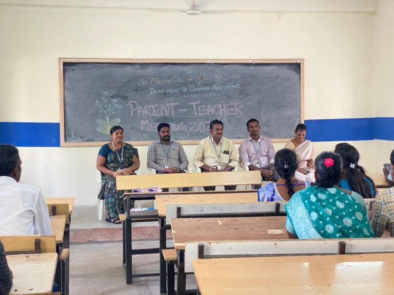 Parent-Teacher Meeting – Department of Computer Applications(BCA)