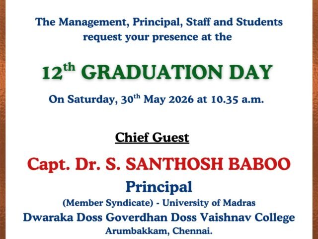 SMCAS Celebrates 12th Graduation Day