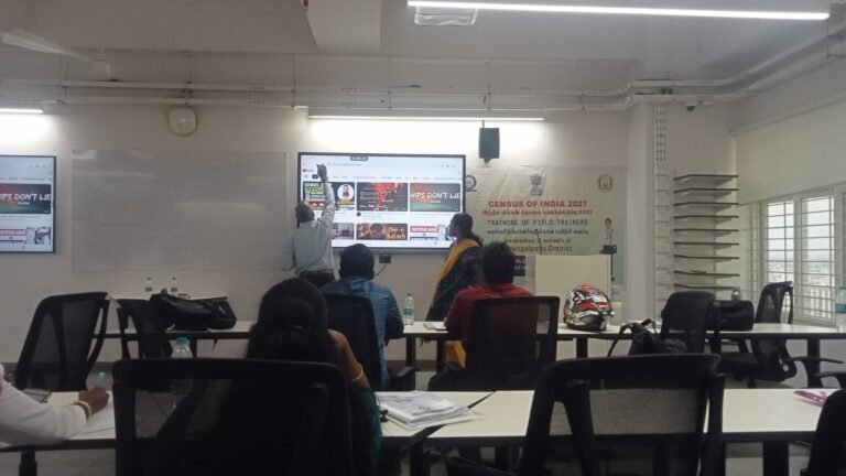Field Training Programme – Census 2027 
